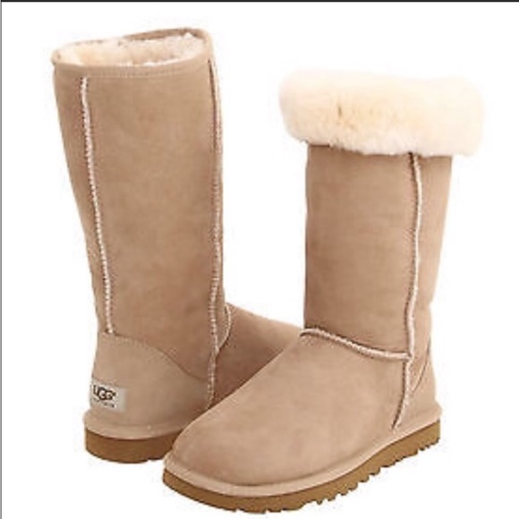 UGG Shoes - Classic tall uggs in sand